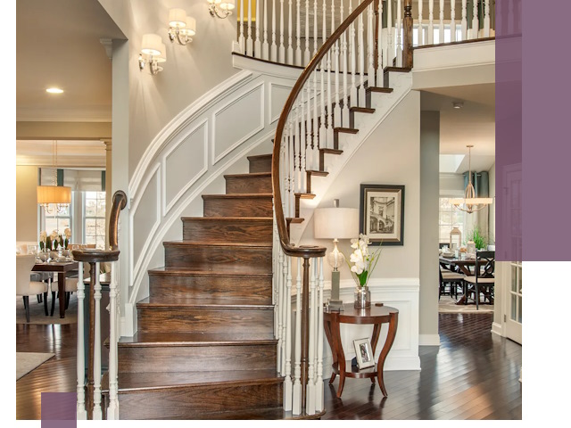 Изготовление лестниц под ключ в Краснотурьинске — металлокаркас и отделка