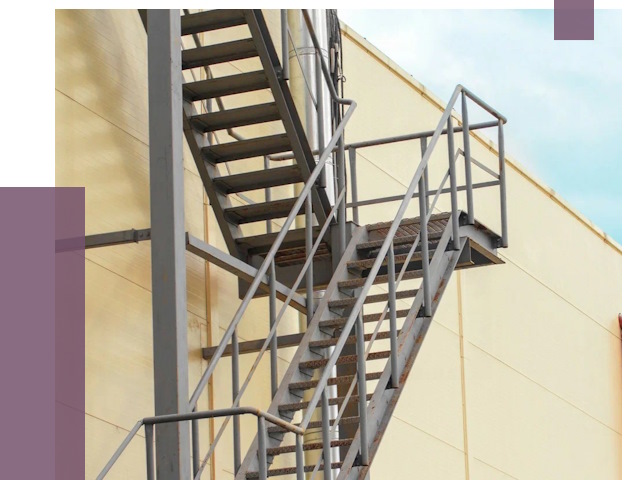 Пожарные лестницы в Краснотурьинске от 12760 руб. — монтаж и продажа | ПРОЛЁТ-Кту