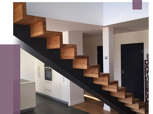 Изготовление деревянных лестниц в Краснотурьинске от 90381 руб. | ПРОЛЁТ-Кту