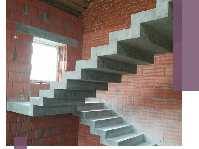 Бетонные лестницы под ключ в Краснотурьинске: монтаж, демонтаж, ремонт