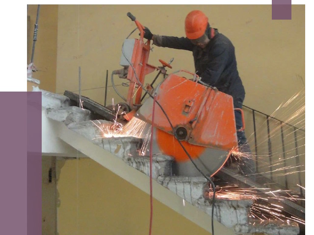 Демонтаж бетонных лестниц в Краснотурьинске от 4785 руб. за м2 | ПРОЛЁТ-Кту