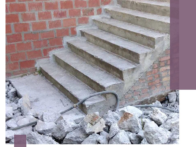 Демонтаж бетонных лестниц в Краснотурьинске: быстро и безопасно