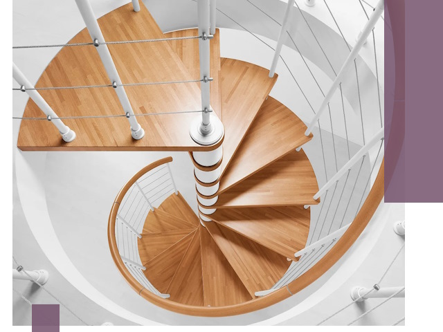 Изготовление винтовых лестниц под ключ в Краснотурьинске