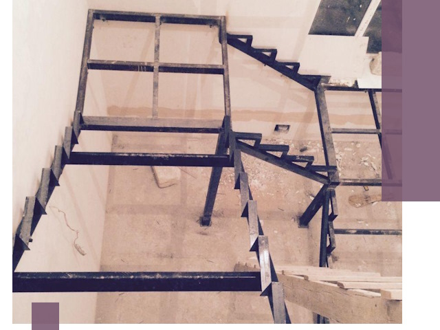 Монтаж лестниц на металлокаркасе в Краснотурьинске быстро и качественно