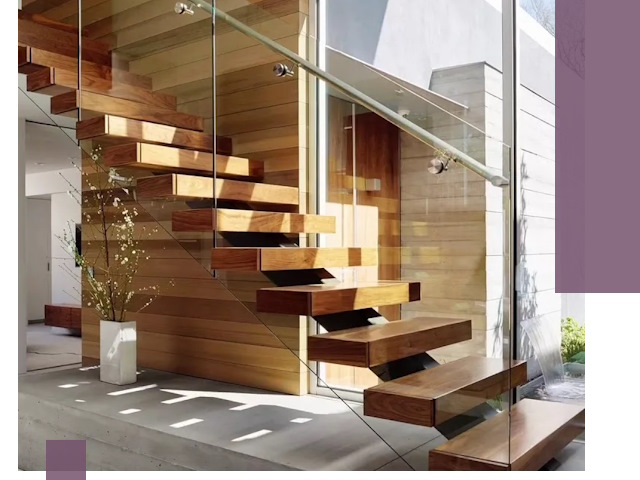 Современные лестницы на заказ в Краснотурьинске — изготовление и монтаж