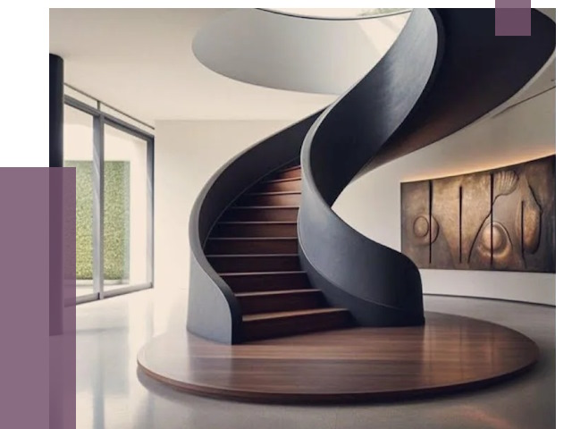 Элитные лестницы под заказ в Краснотурьинске от 196711 руб. — ПРОЛЁТ-Кту