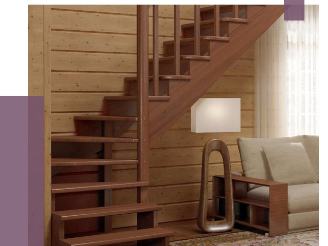 Лестницы эконом класса в Краснотурьинске от 18980 руб. бюджетные решения