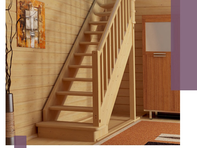 Лестницы эконом класса под ключ в Краснотурьинске — недорого и быстро