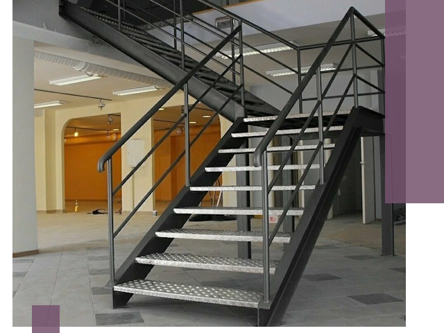 Лестницы для офиса в Краснотурьинске: изготовление, монтаж, демонтаж