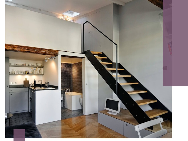 Лестницы на антресоль под ключ в Краснотурьинске — изготовление и монтаж