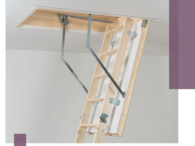 Установка чердачной лестницы под ключ в Краснотурьинске