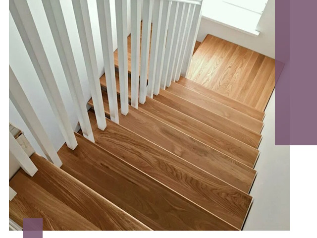 Лестницы из бука в Краснотурьинске: изготовление, монтаж и демонтаж