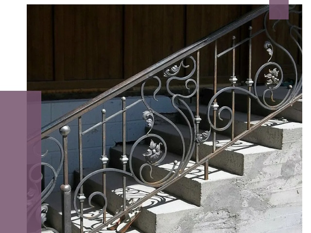 Кованые перила в Краснотурьинске от 9038 руб. под ключ — качество от ПРОЛЁТ-Кту
