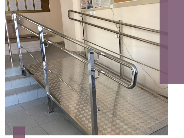 Перила для инвалидов в Краснотурьинске — надежные поручни и ограждения