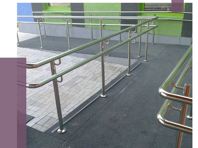 Ограждения пандусов в Краснотурьинске от 4519 руб. монтаж | ПРОЛЁТ-Кту