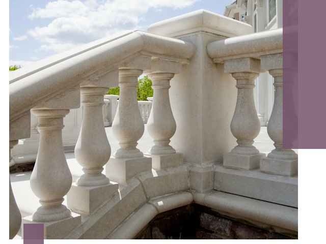 Балюстрады из металла и камня под ключ в Краснотурьинске