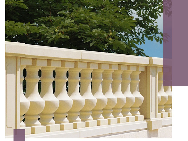 Установка балюстрады в Краснотурьинске: изготовление и монтаж под ключ