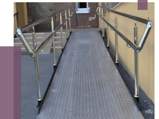 Пандусы в Краснотурьинске от 12760 руб. — установка для инвалидов | ПРОЛЁТ-Кту