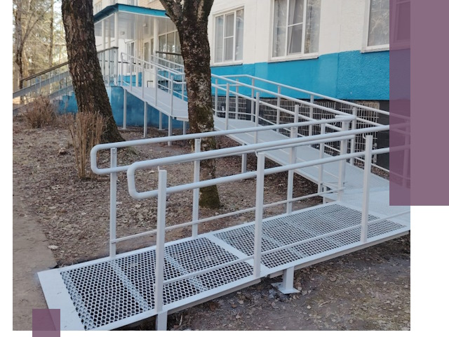 Пандусы под ключ в Краснотурьинске: изготовление, монтаж и демонтаж
