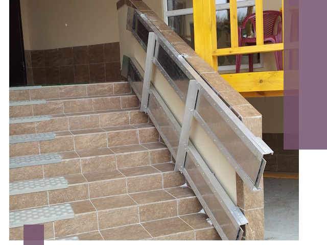 Откидные пандусы под ключ в Краснотурьинске — монтаж и демонтаж