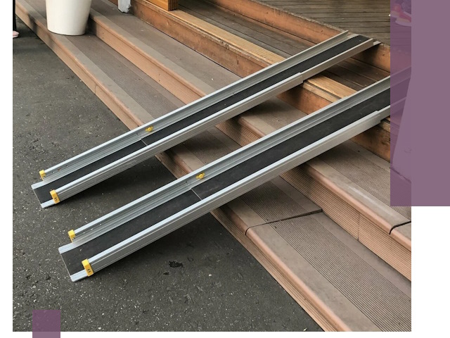 Телескопические пандусы под ключ в Краснотурьинске — изготовление и монтаж