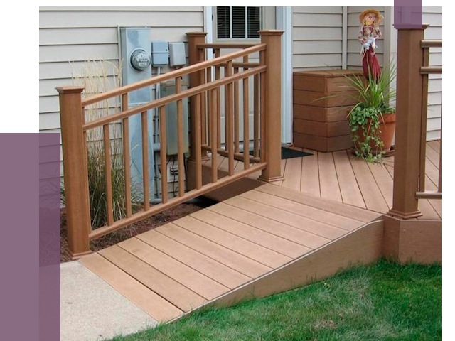 Пандус на крыльцо в Краснотурьинске под ключ от 8081 руб. 