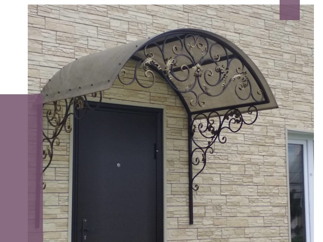 Ремонт козырьков в Краснотурьинске от 7709 руб.  | ПРОЛЁТ-Кту