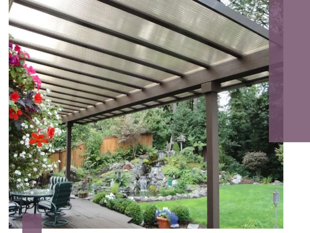 Навесы из поликарбоната под ключ в Краснотурьинске быстро и надёжно