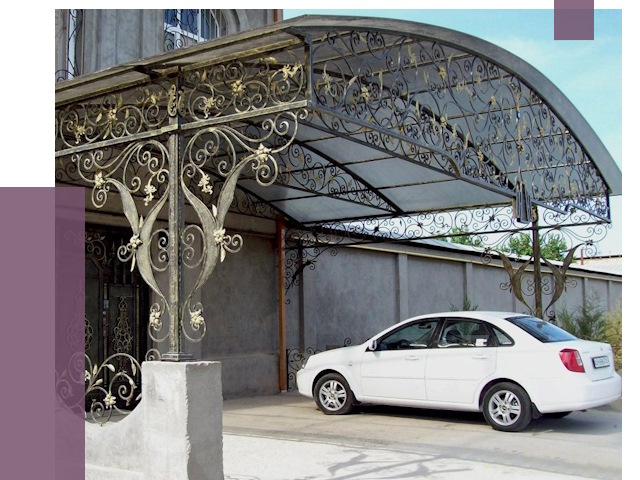 Кованые навесы в Краснотурьинске от 15152 руб. | ПРОЛЁТ-Кту