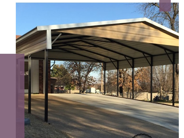 Двускатные навесы в Краснотурьинске от 8347 руб.  | ПРОЛЁТ-Кту