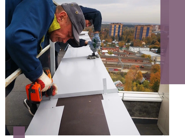 Монтаж парапетов в Краснотурьинске — установка прочных металлических ограждений