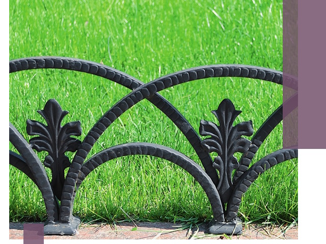 Декоративные металлические бордюры под ключ в Краснотурьинске