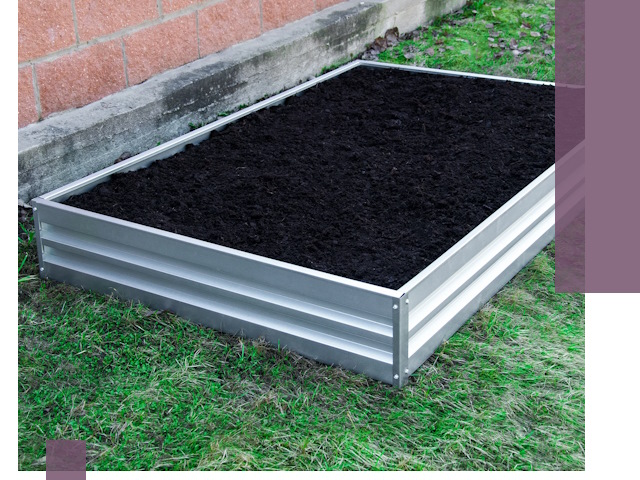 Металлические бордюры для грядок в Краснотурьинске: прочность и аккуратность