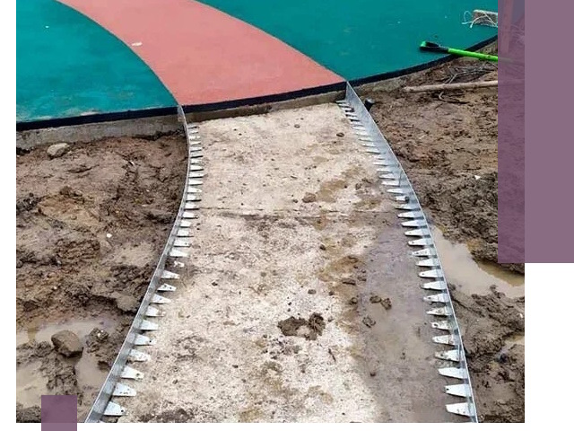 Металлические бордюры для дорожек в Краснотурьинске — монтаж и изготовление