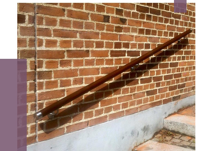 Изготовление пристенных поручней в Краснотурьинске от 4625 руб. — ПРОЛЁТ-Кту