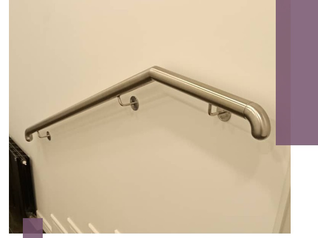 Изготовление пристенных поручней в Краснотурьинске под ключ за сроки