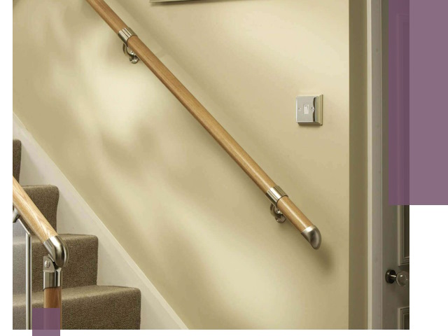 Монтаж пристенных поручней профессионально в Краснотурьинске