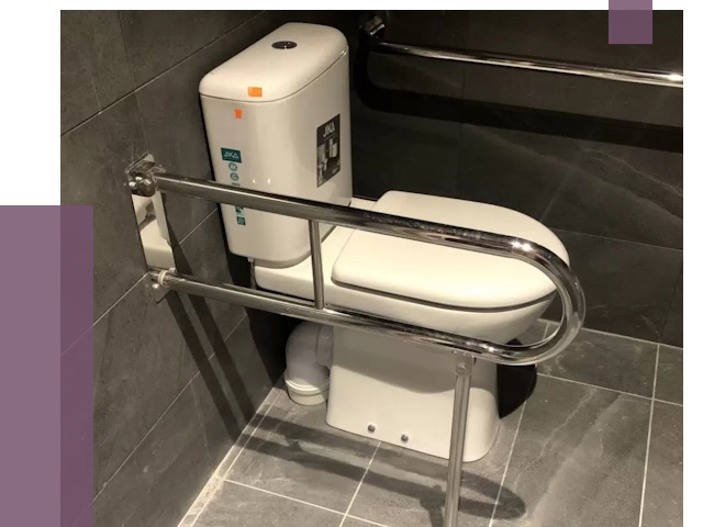 Поручни для санузлов в Краснотурьинске от 4466 руб.  | ПРОЛЁТ-Кту