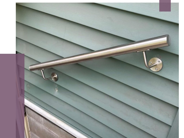 Поручни из нержавеющей стали в Краснотурьинске от 7975 руб.  | ПРОЛЁТ-Кту