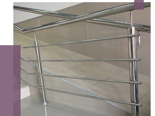 Изготовление поручней из нержавеющей стали в Краснотурьинске