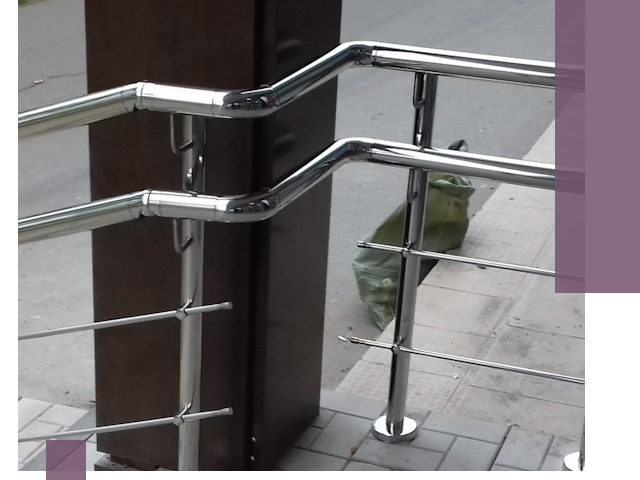 Монтаж поручней из нержавеющей стали в Краснотурьинске качественно и быстро